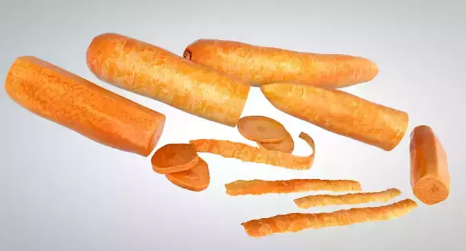 Carrots Pack 3D model