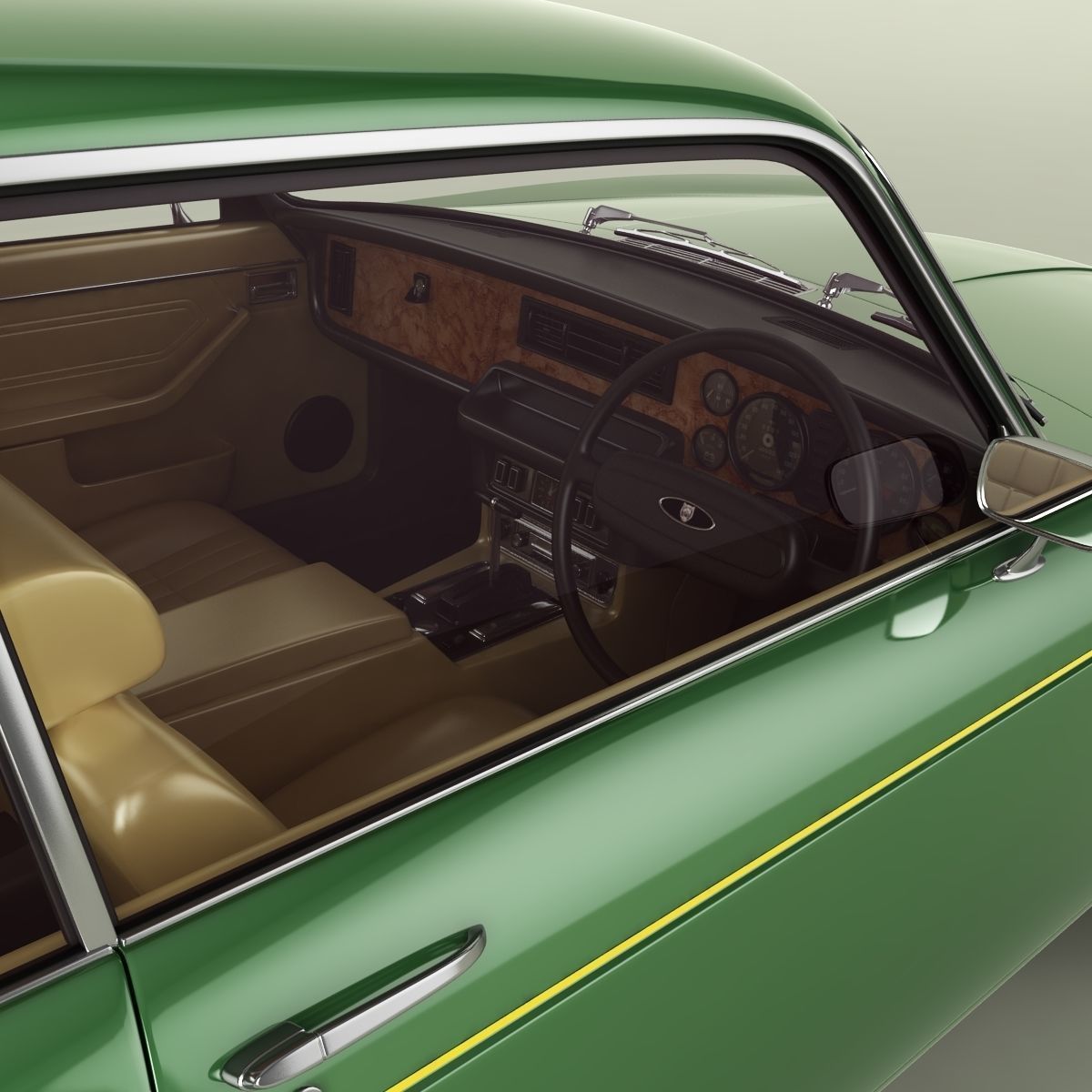 Jaguar XJ12C by Broadspeed 3D model_8