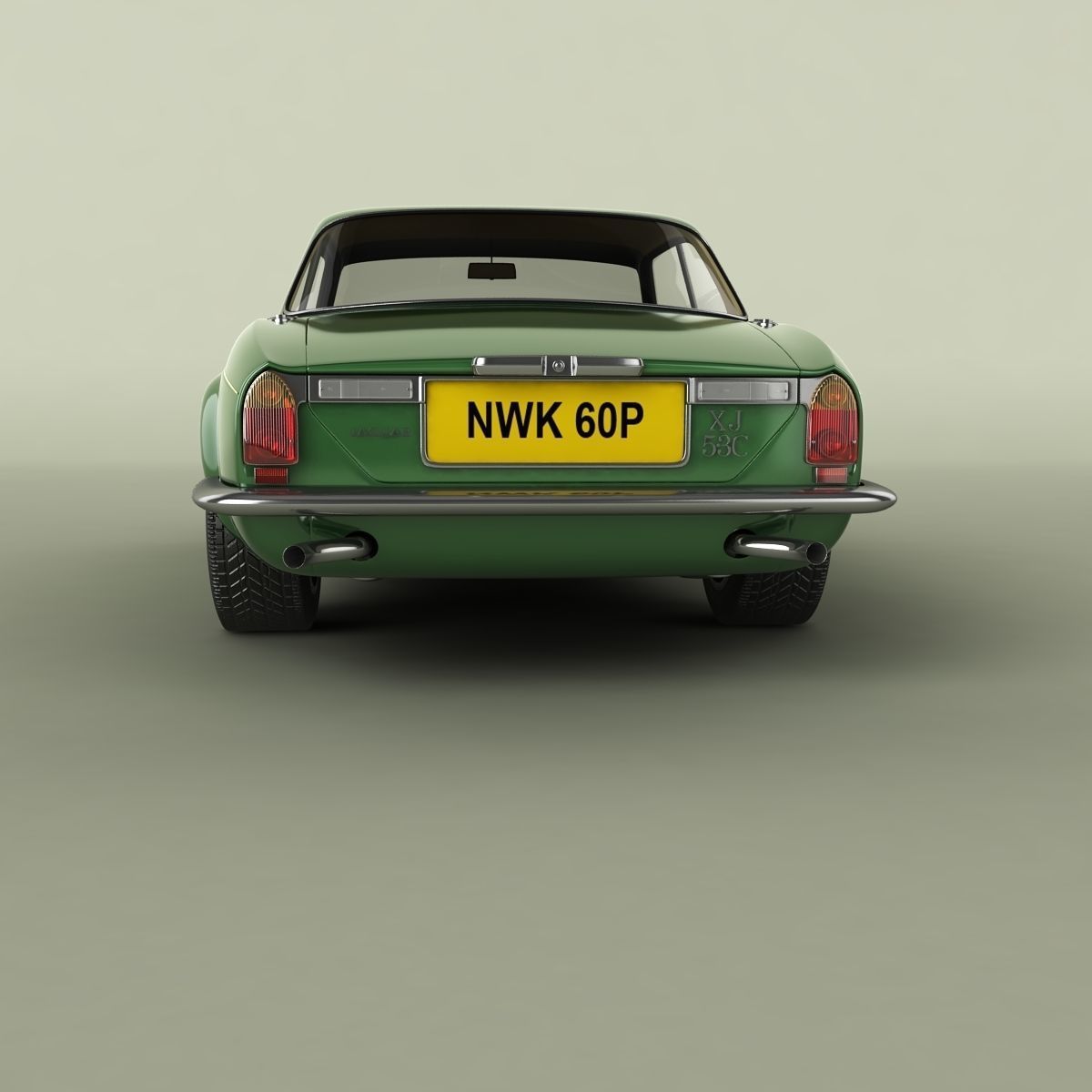 Jaguar XJ12C by Broadspeed 3D model_3