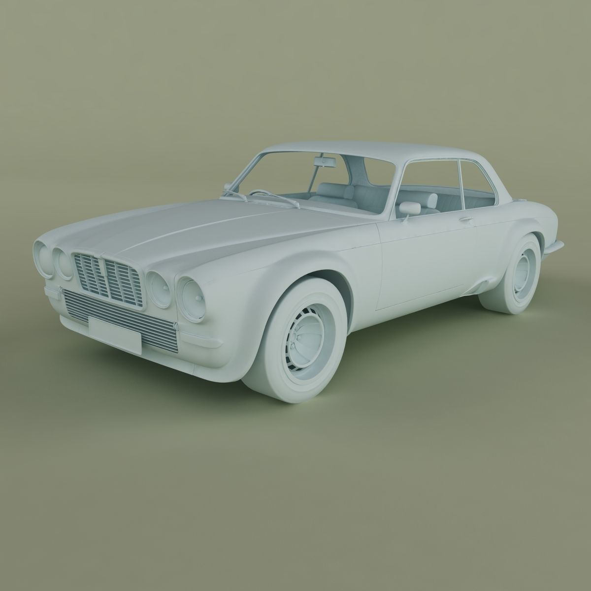 Jaguar XJ12C by Broadspeed 3D model_11
