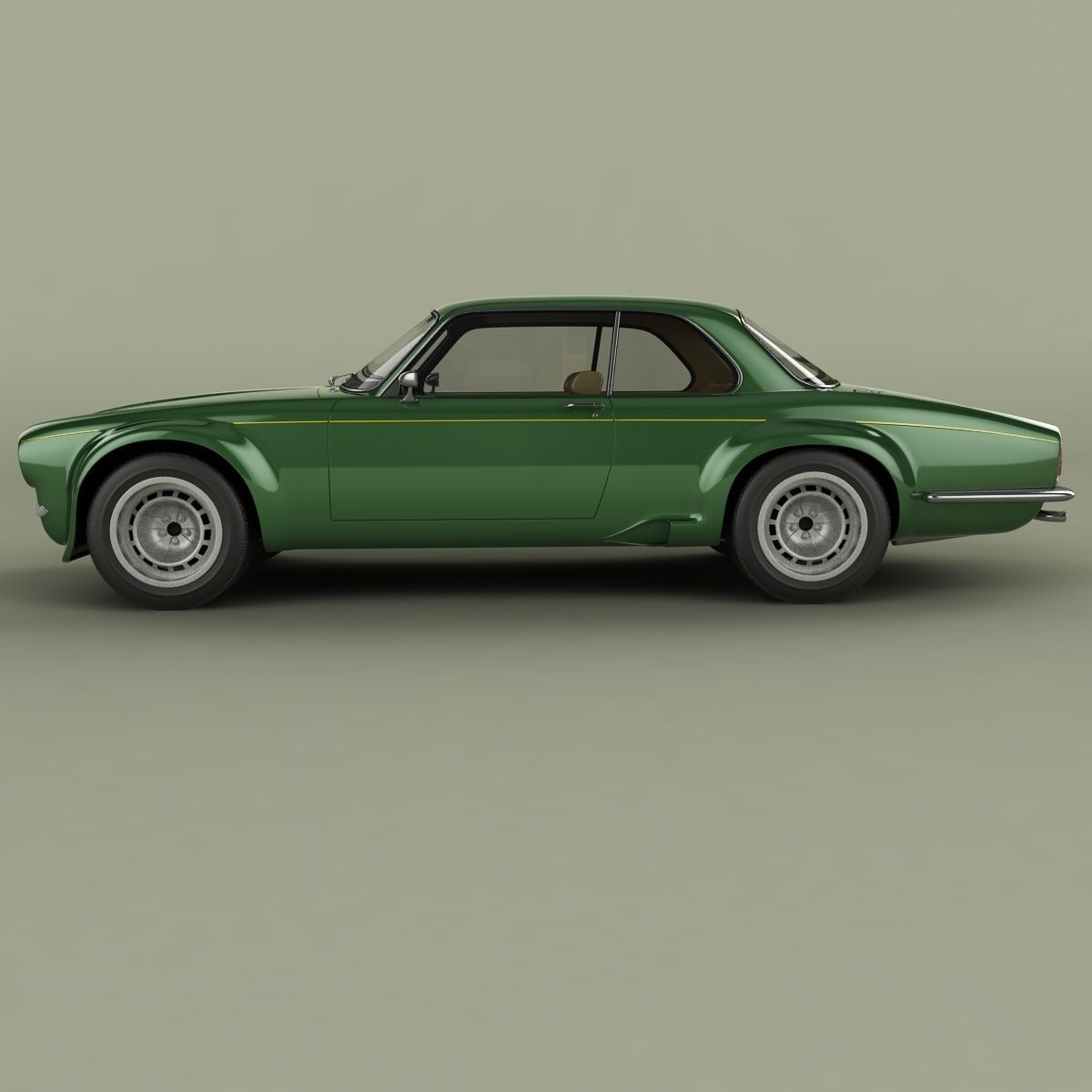 Jaguar XJ12C by Broadspeed 3D model_1