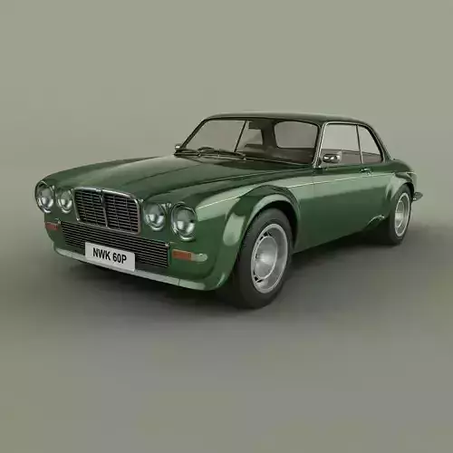 Jaguar XJ12C by Broadspeed 3D model