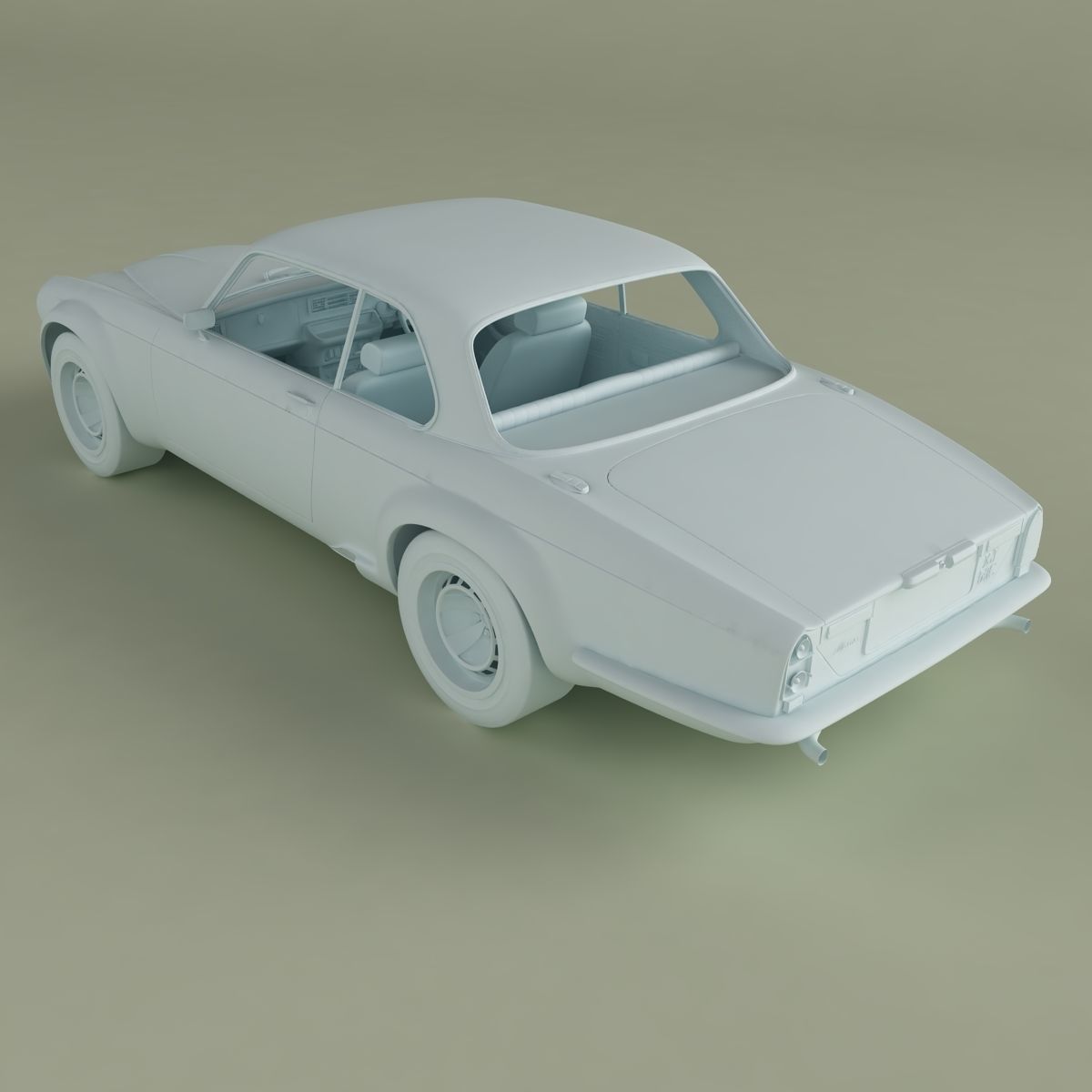 Jaguar XJ12C by Broadspeed 3D model_10