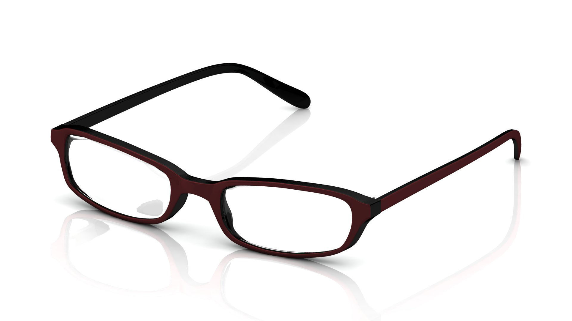 Eyeglasses for Men and Women 3D print model_1