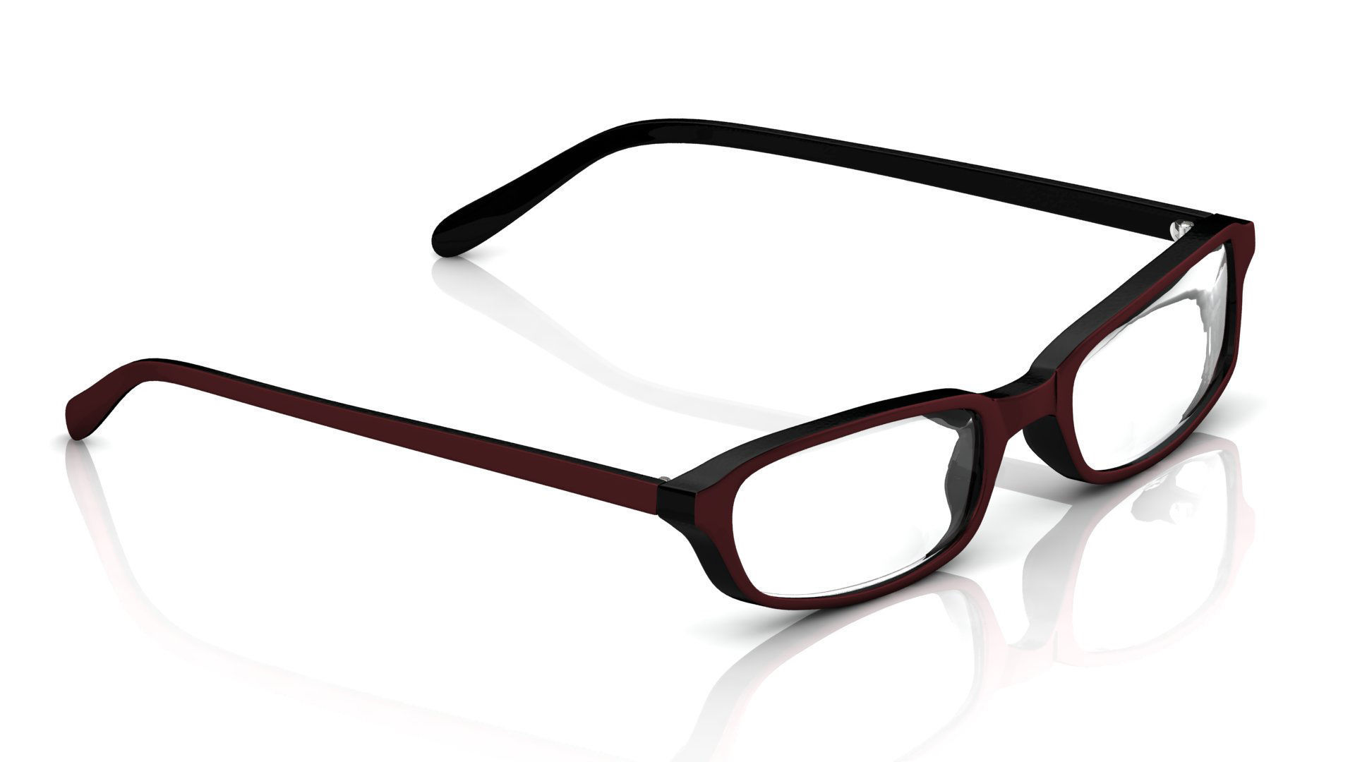 Eyeglasses for Men and Women 3D print model_3