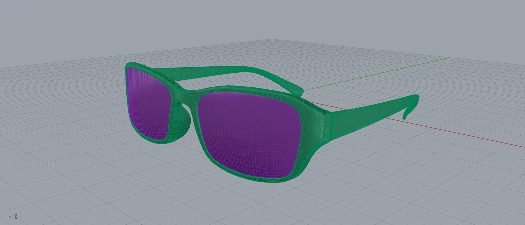 Eyeglasses for Men and Women 3D print model_5