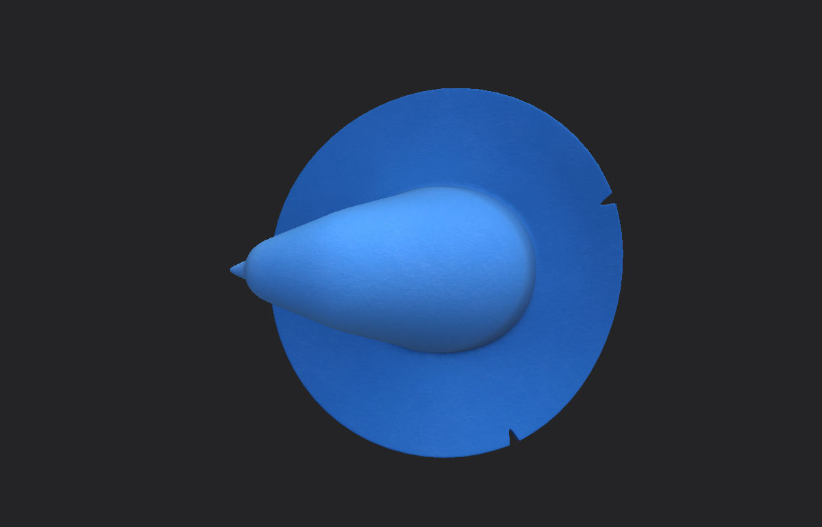 Wizard Hat  Low-poly 3D model_13