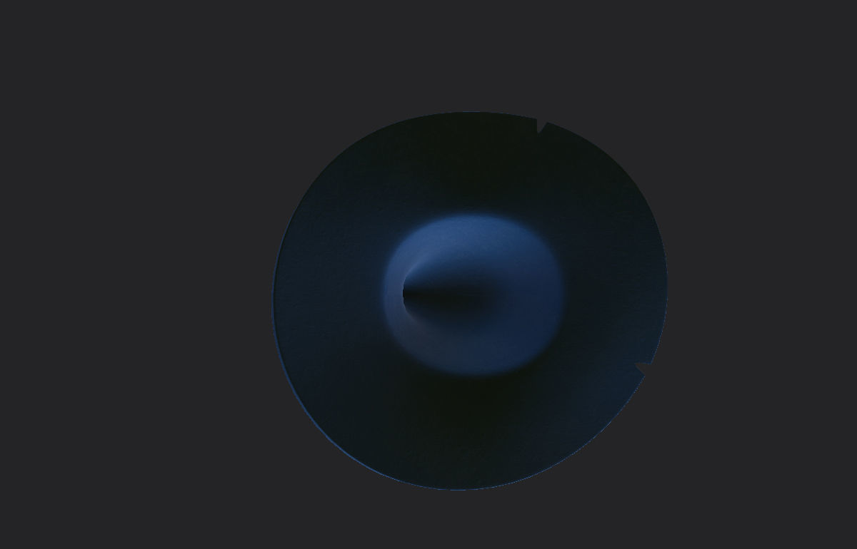 Wizard Hat  Low-poly 3D model_12