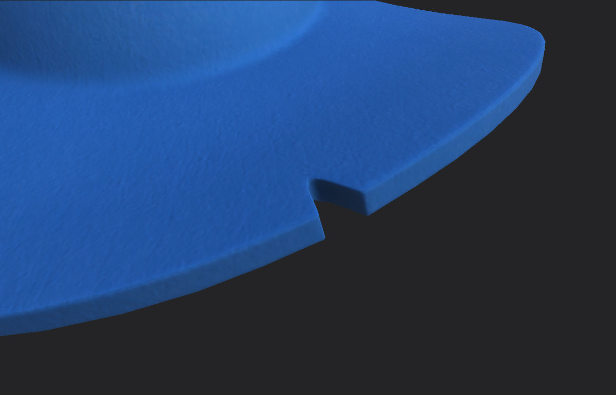 Wizard Hat  Low-poly 3D model_18