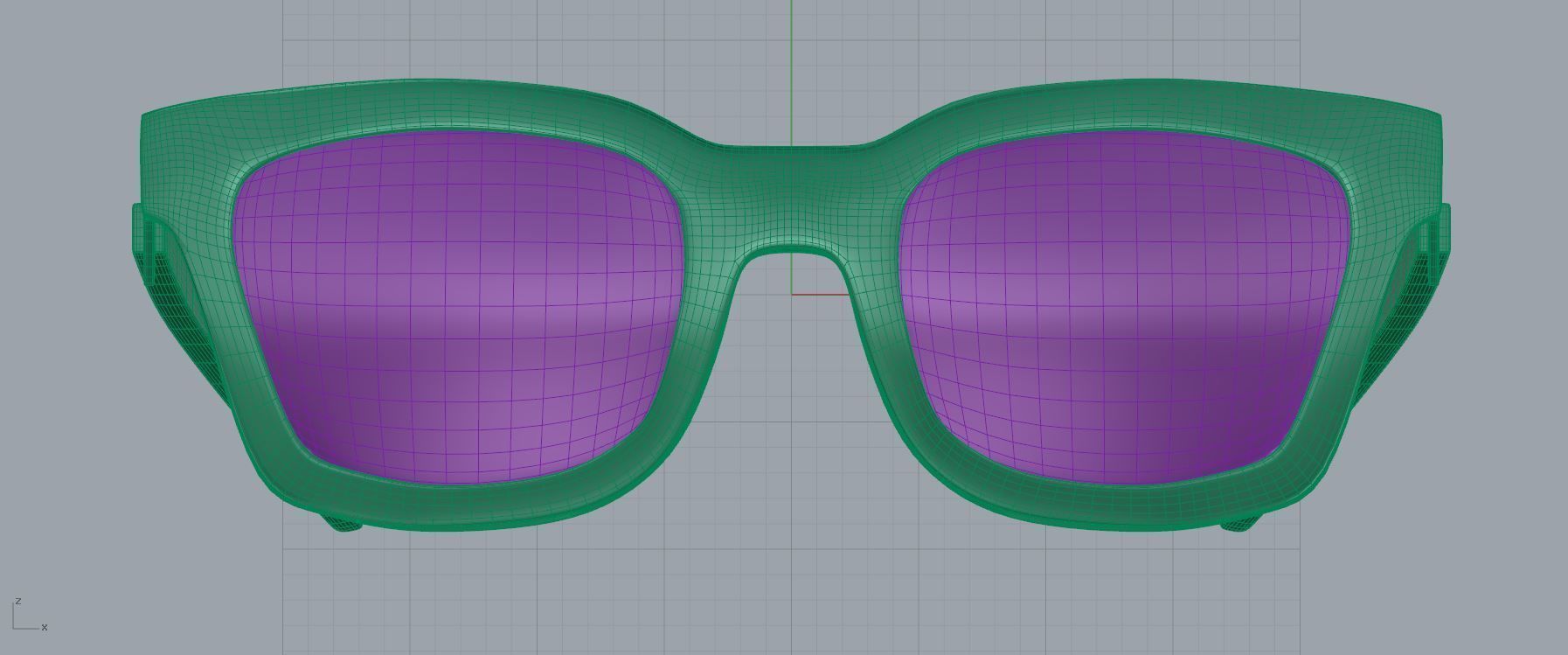 Eyeglasses for Men and Women 3D print model_4
