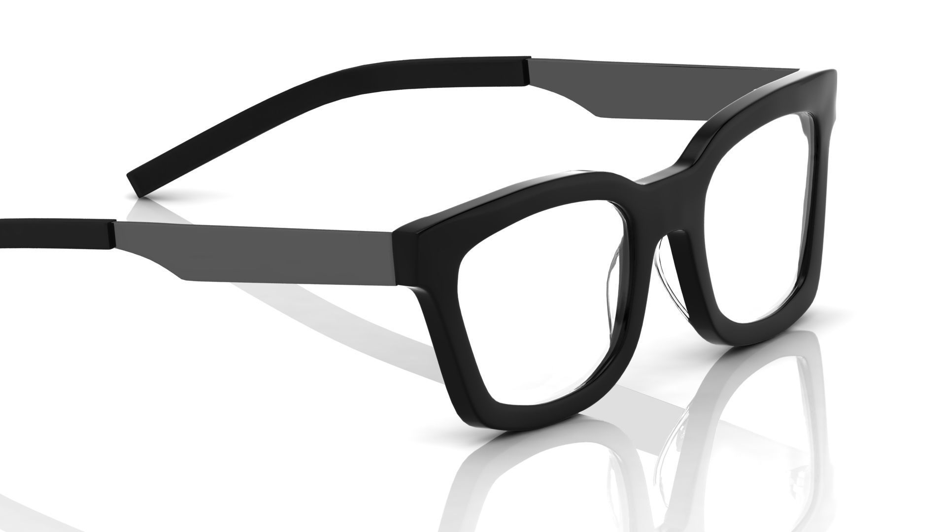 Eyeglasses for Men and Women 3D print model_3