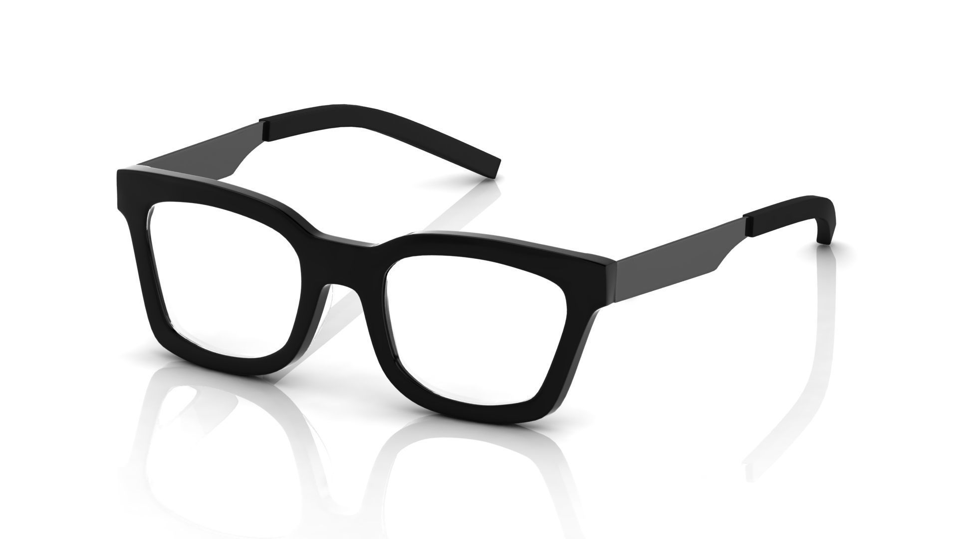 Eyeglasses for Men and Women 3D print model_1