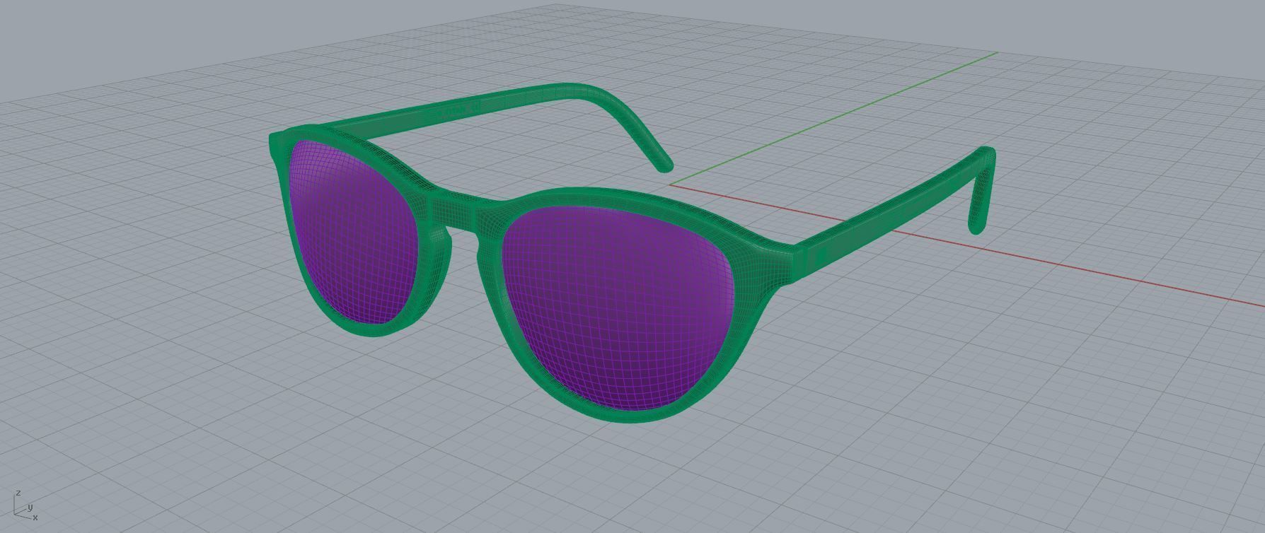 Eyeglasses for Men and Women 3D print model_6