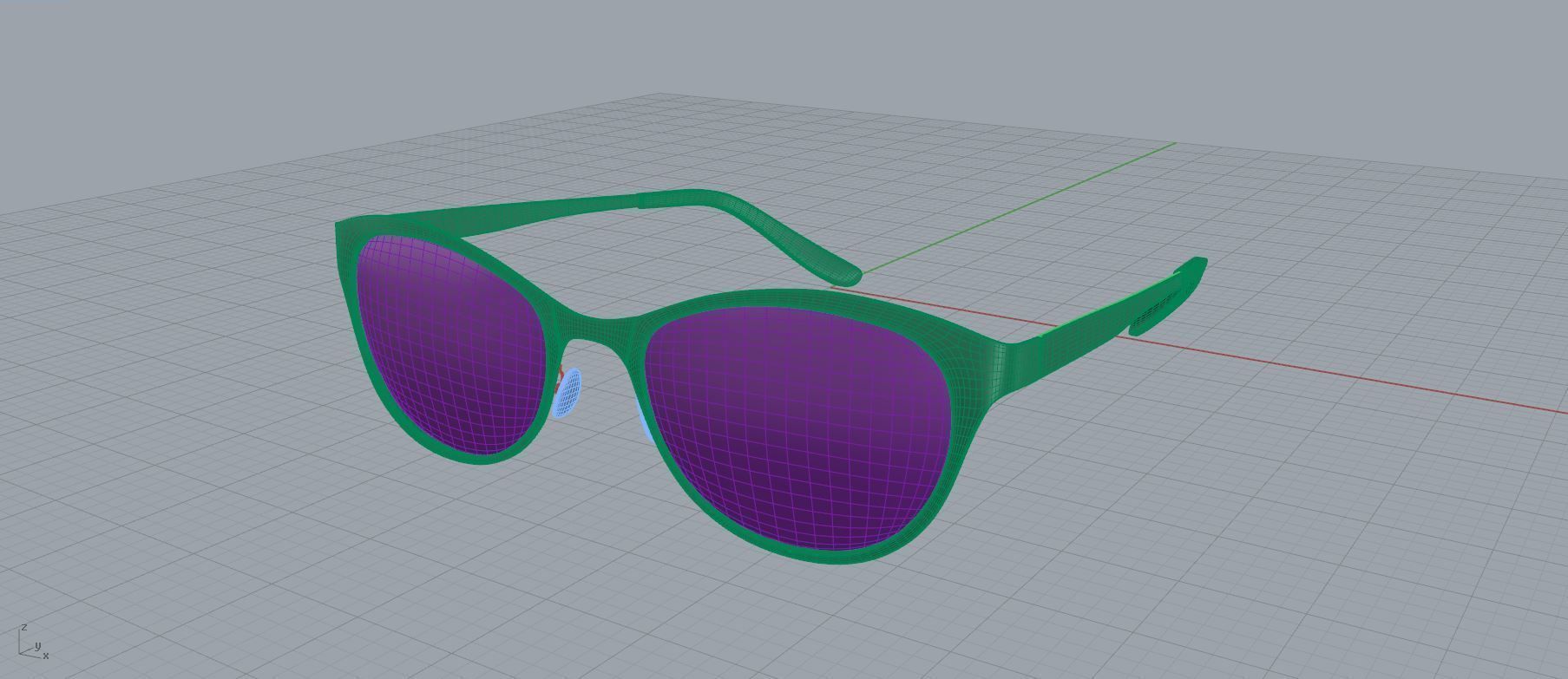 Eyeglasses for Men and Women 3D print model_6