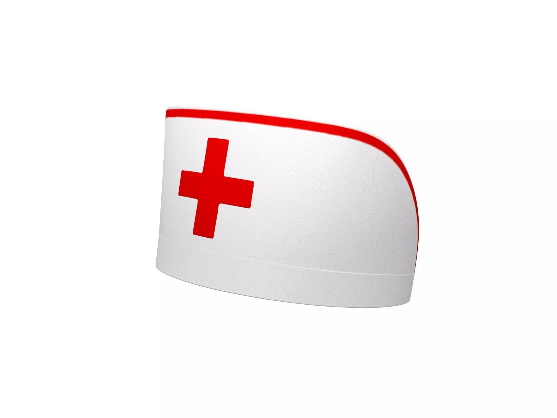 Nurse Hat 3D model