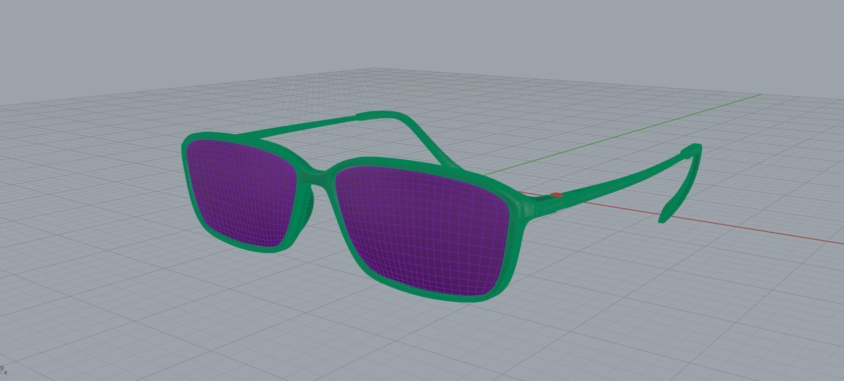Eyeglasses for Men and Women 3D print model_6