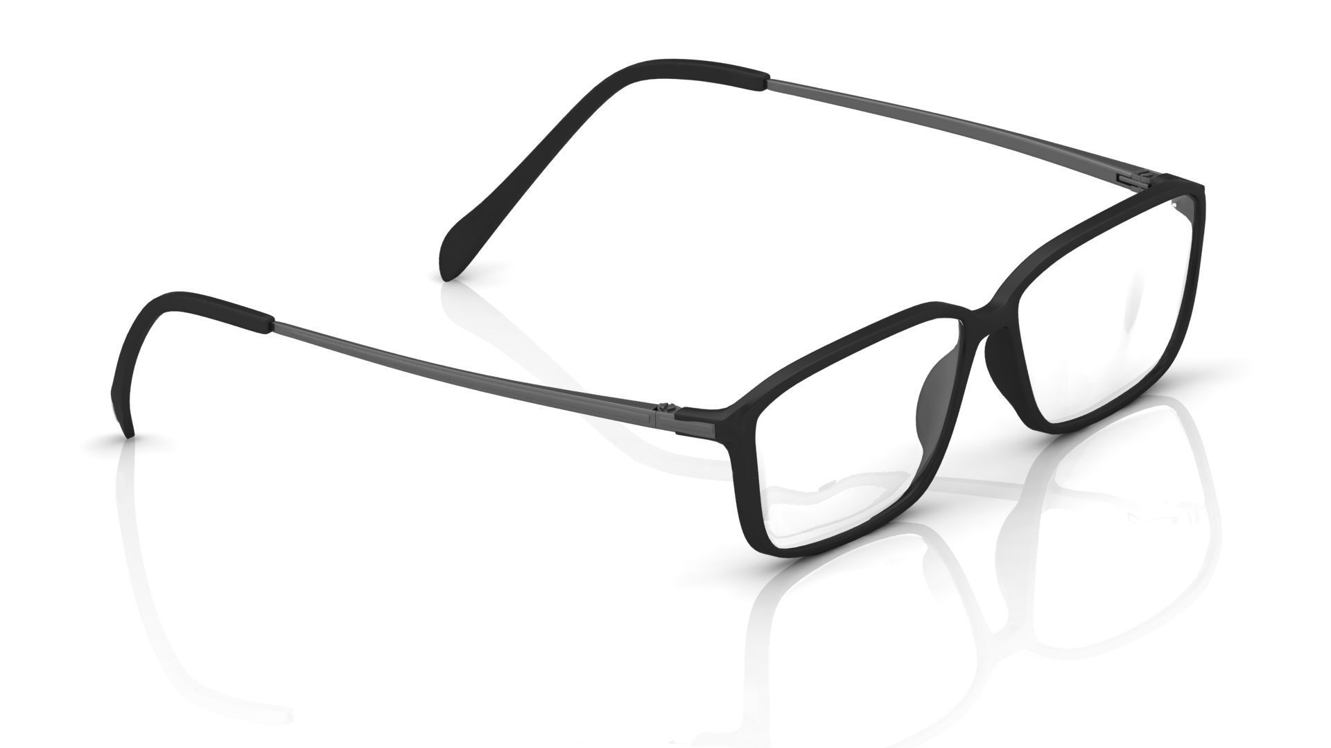 Eyeglasses for Men and Women 3D print model_3