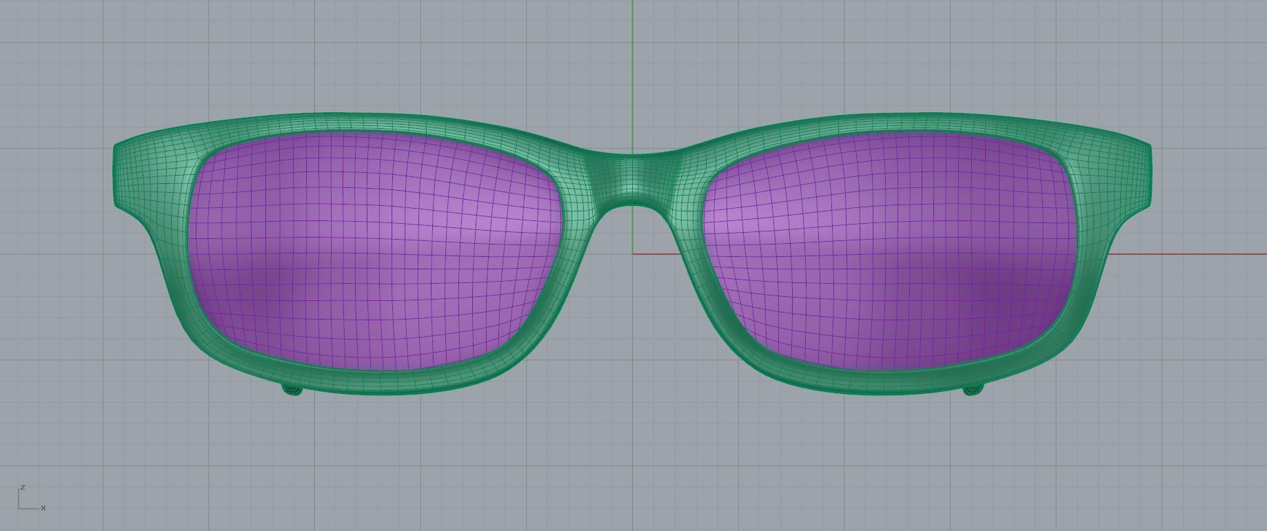 Eyeglasses for Men and Women 3D print model_4