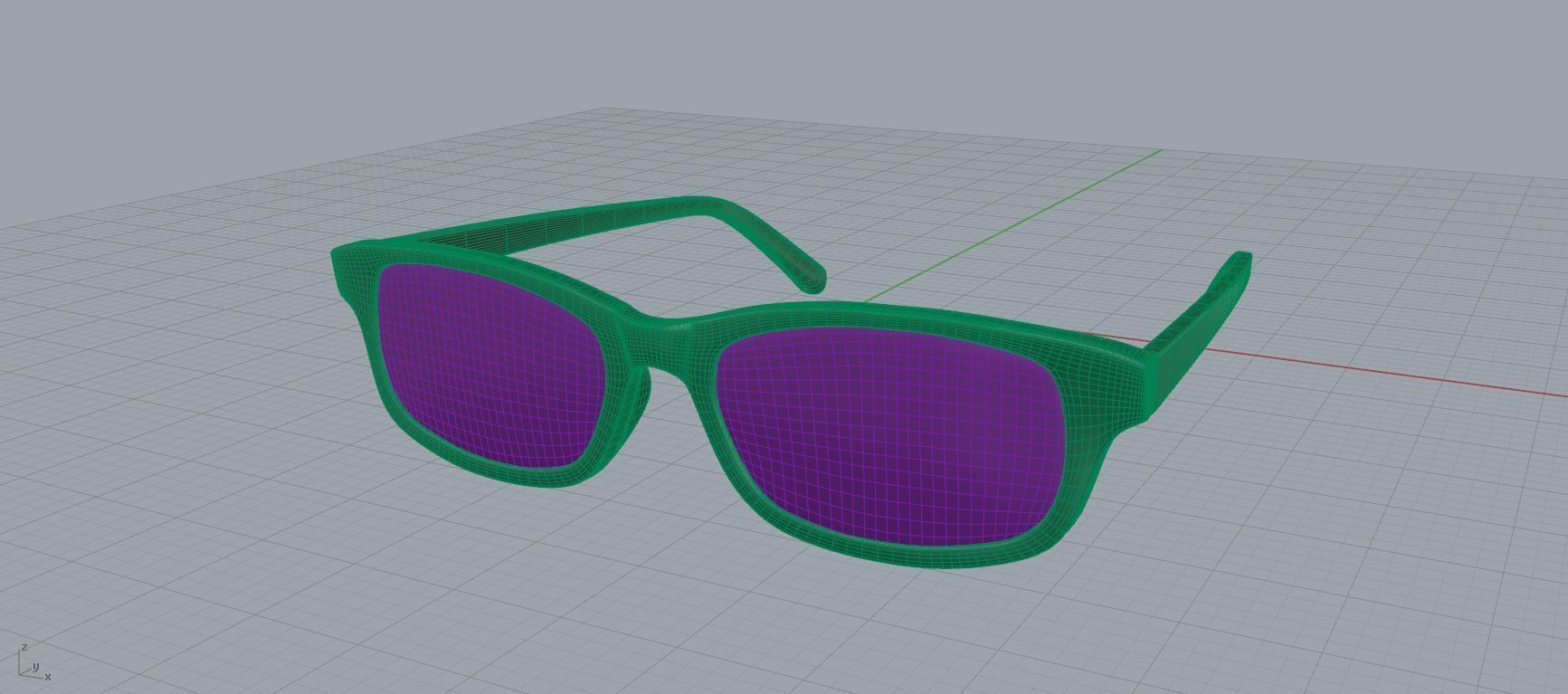 Eyeglasses for Men and Women 3D print model_6