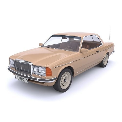 Mersedes benz 1979 3D model