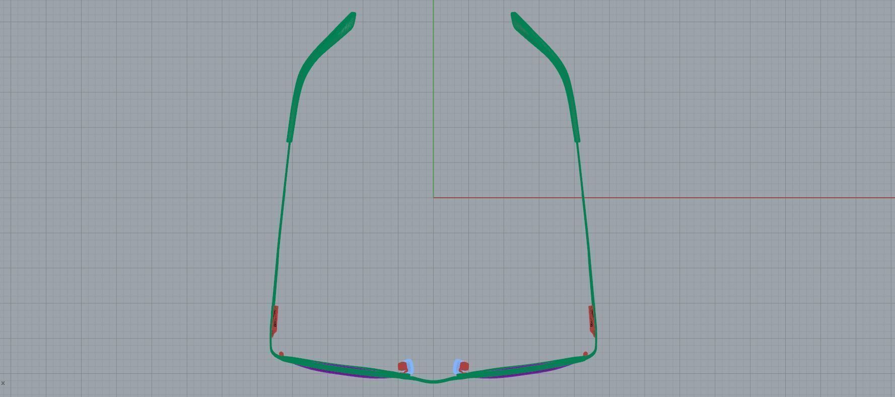 Eyeglasses for Men and Women 3D print model_5