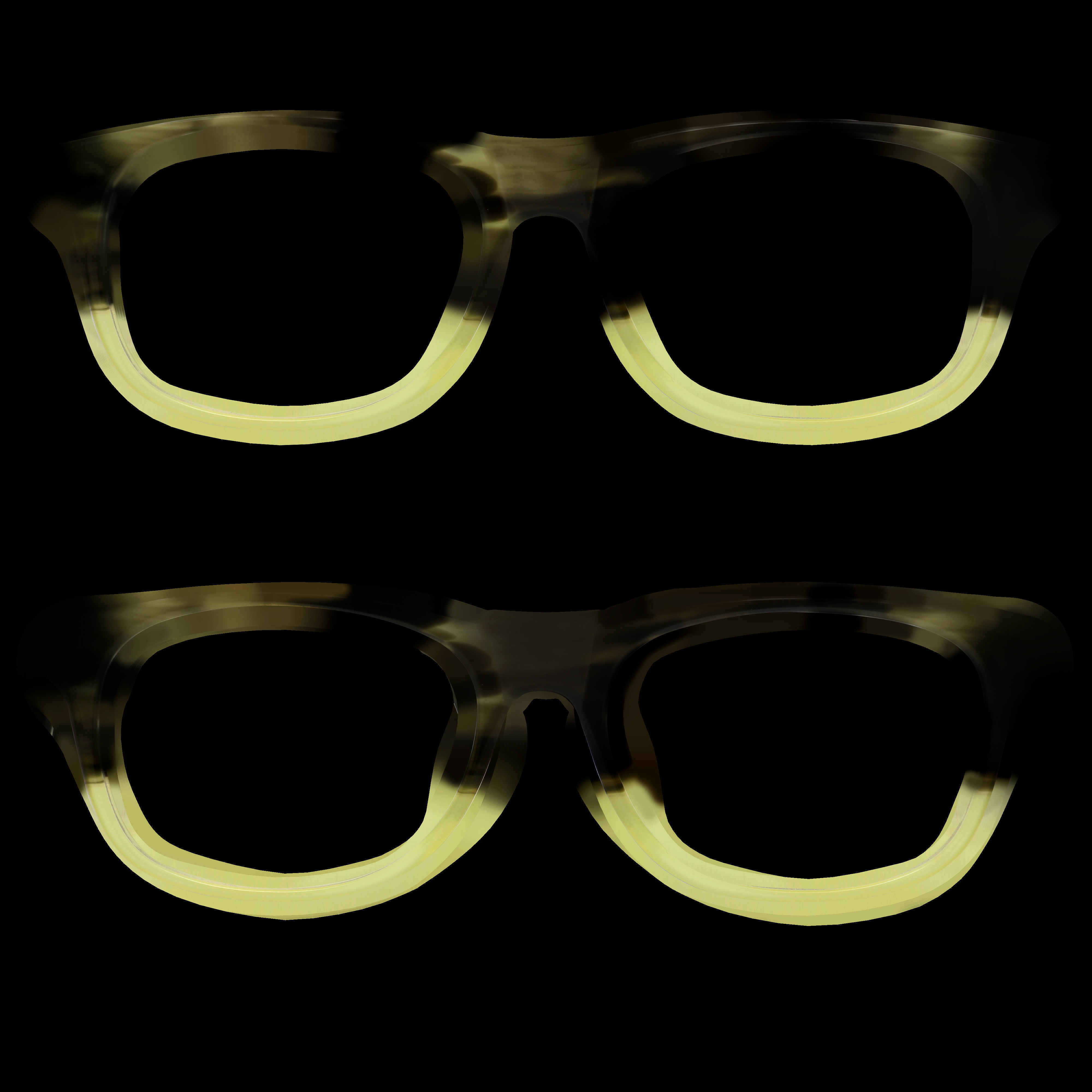 Eyeglasses for Men and Women 3D print model_13