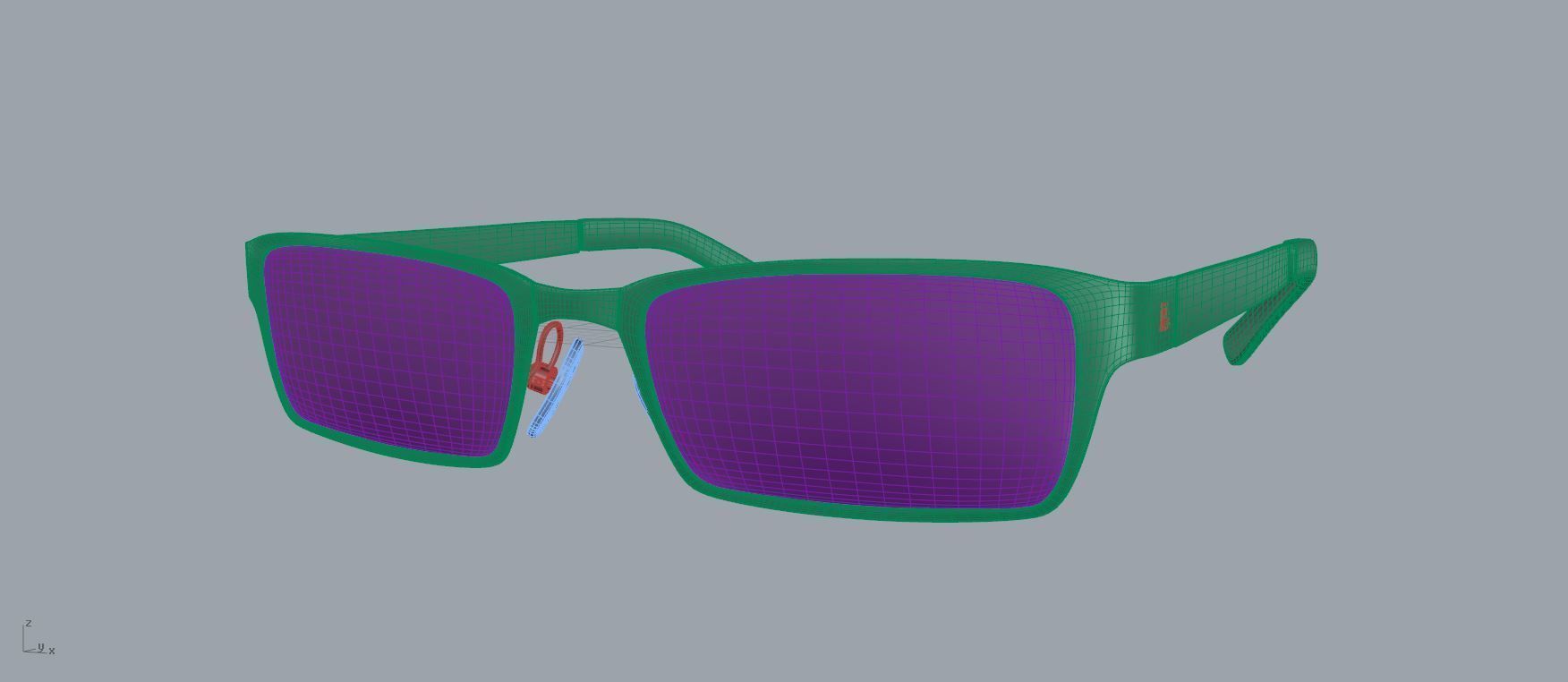 Eyeglasses for Men and Women 3D print model_6