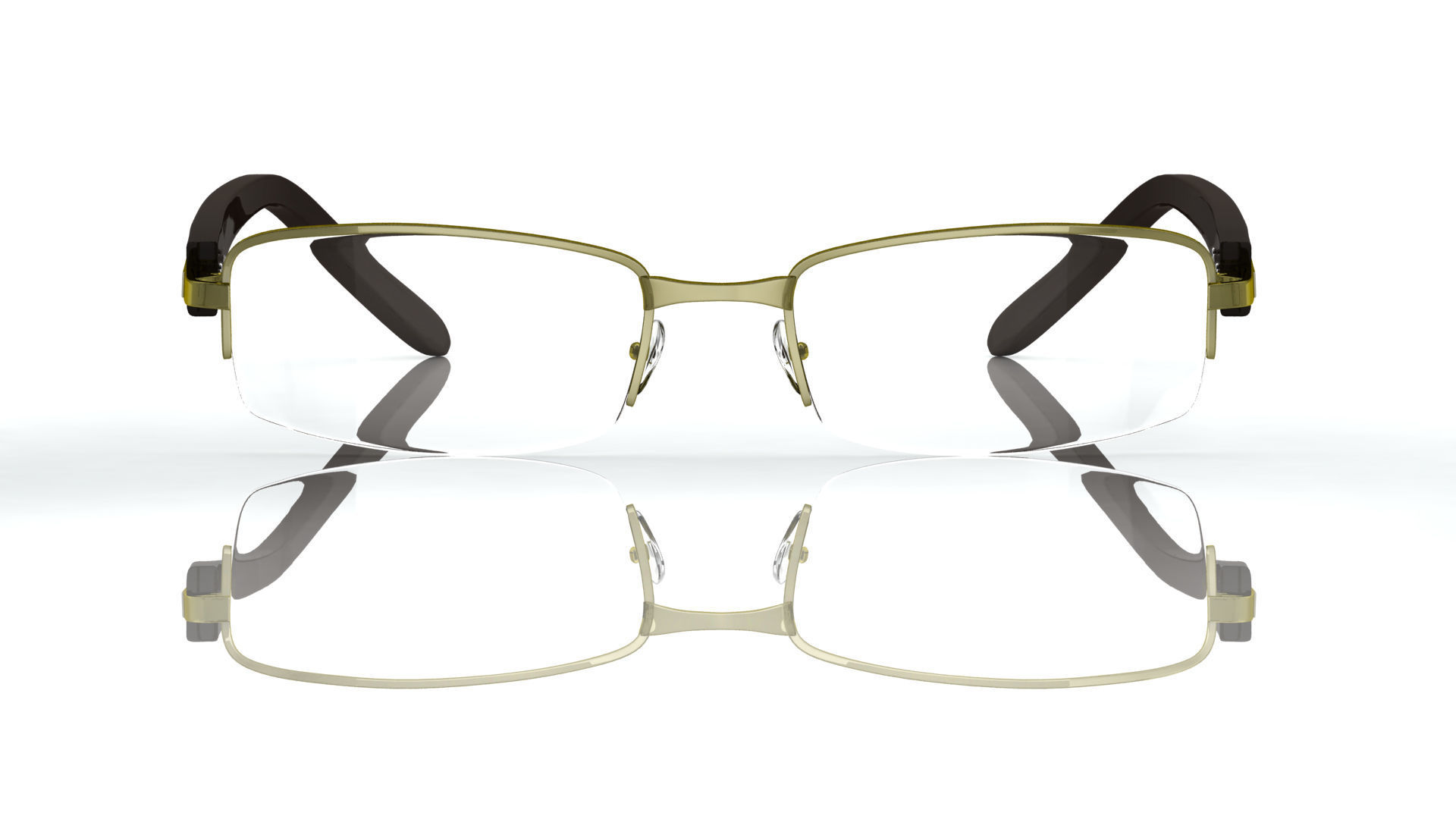 Eyeglasses for Men and Women 3D print model_1