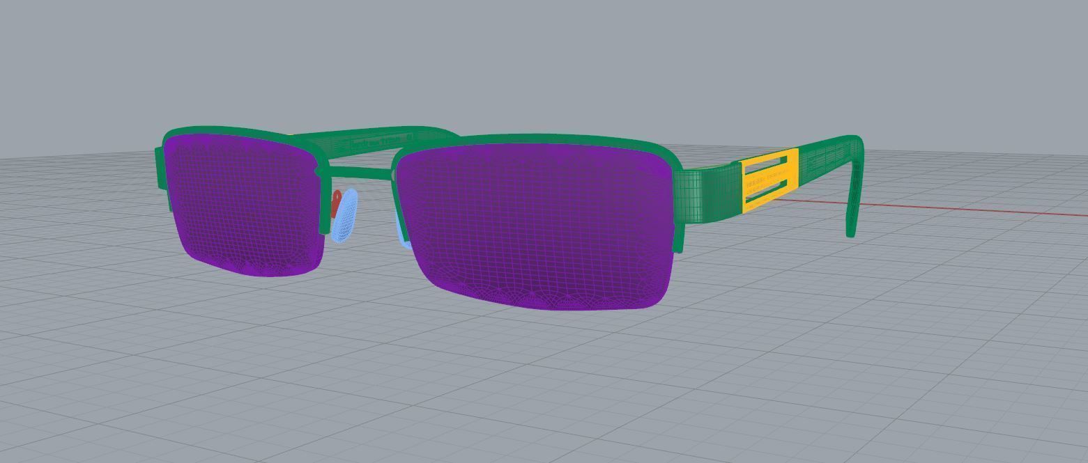 Eyeglasses for Men and Women 3D print model_6