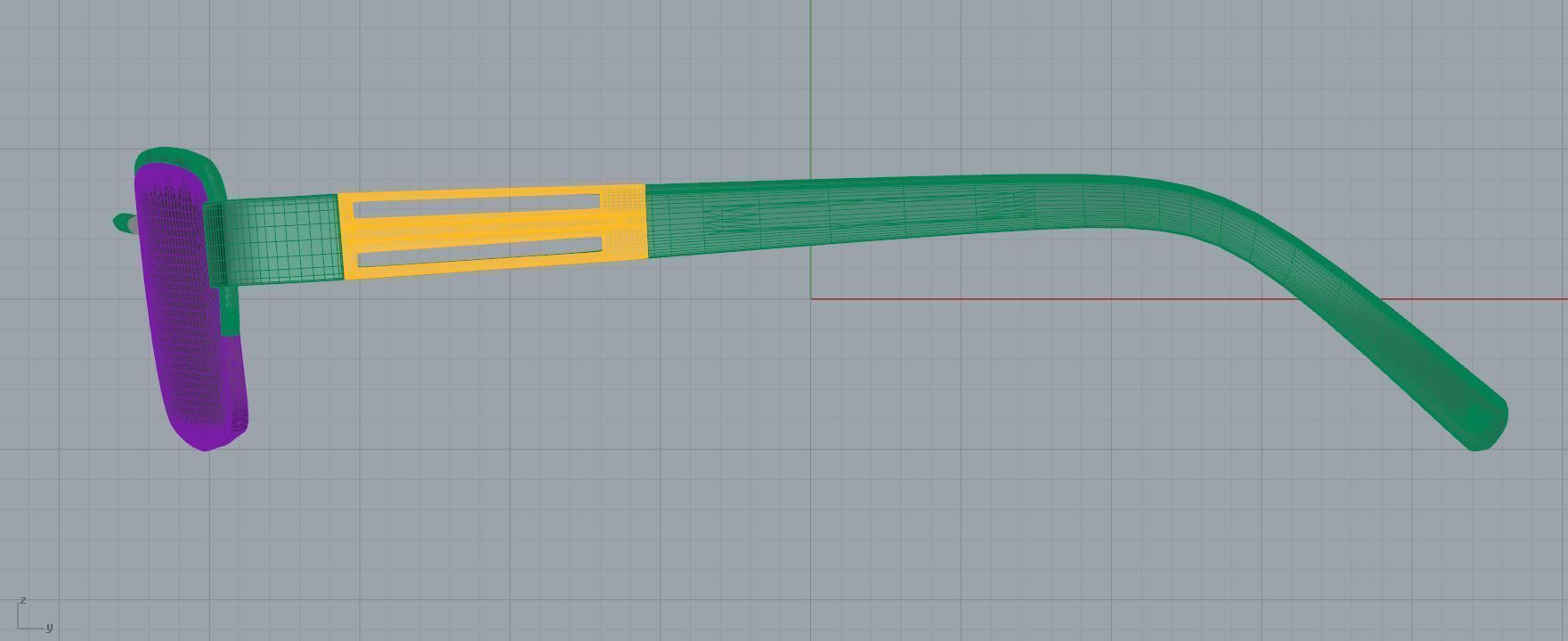 Eyeglasses for Men and Women 3D print model_7