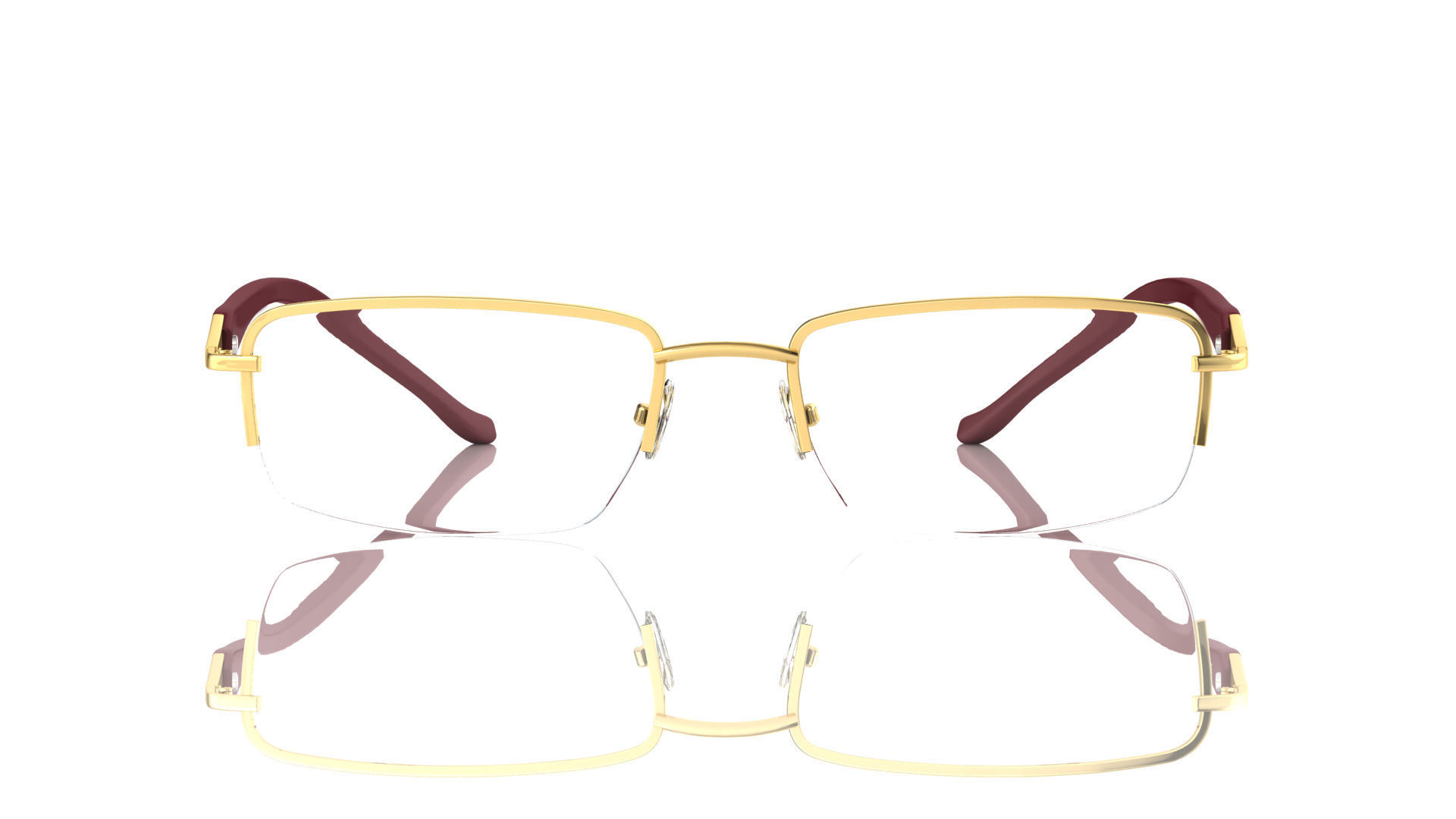 Eyeglasses for Men and Women 3D print model_1