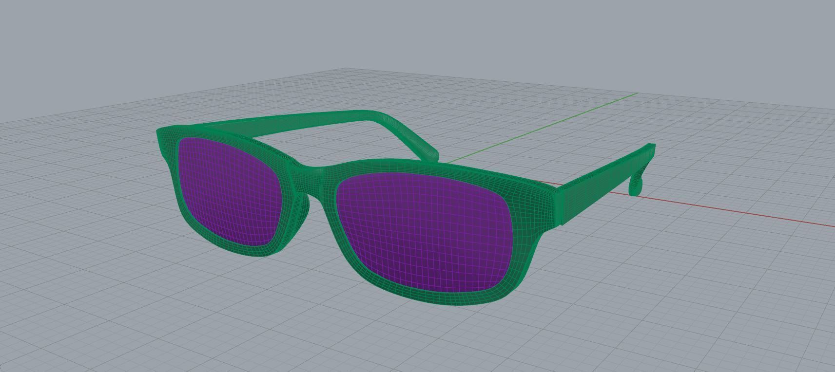 Eyeglasses for Men and Women 3D print model_12