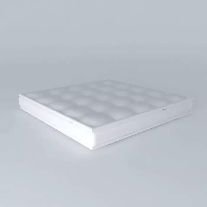 Futon cushion Free 3D model_0