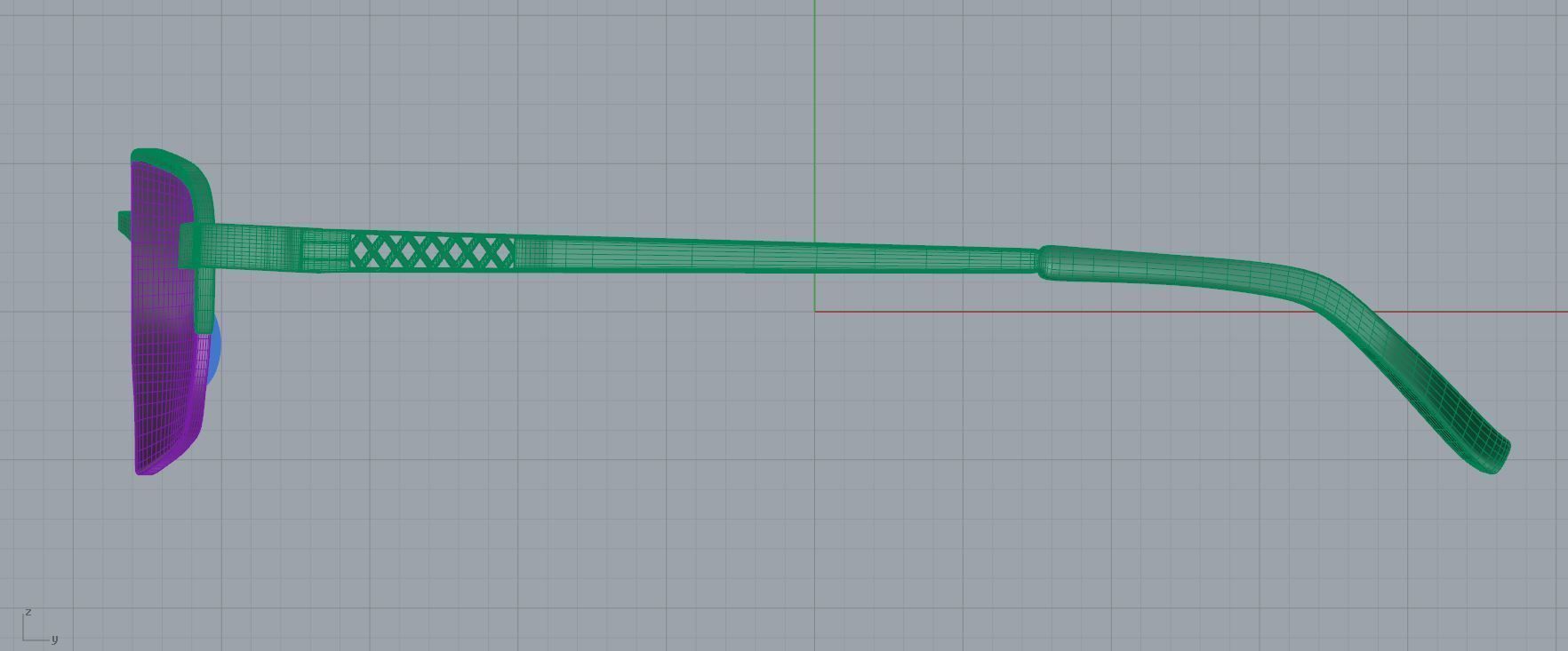 Eyeglasses for Men and Women 3D print model_7