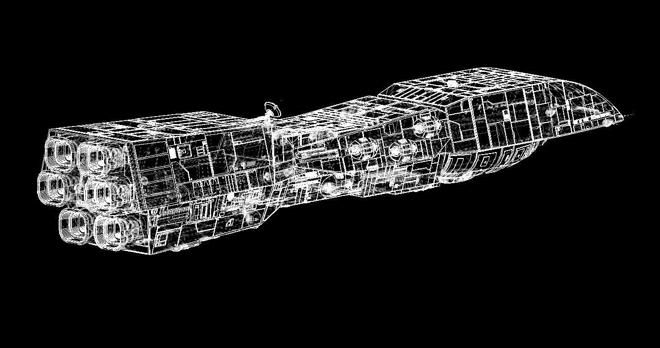 Dreadnaught-class heavy cruiser I Dreadnought  - Star Wars 3D model_15