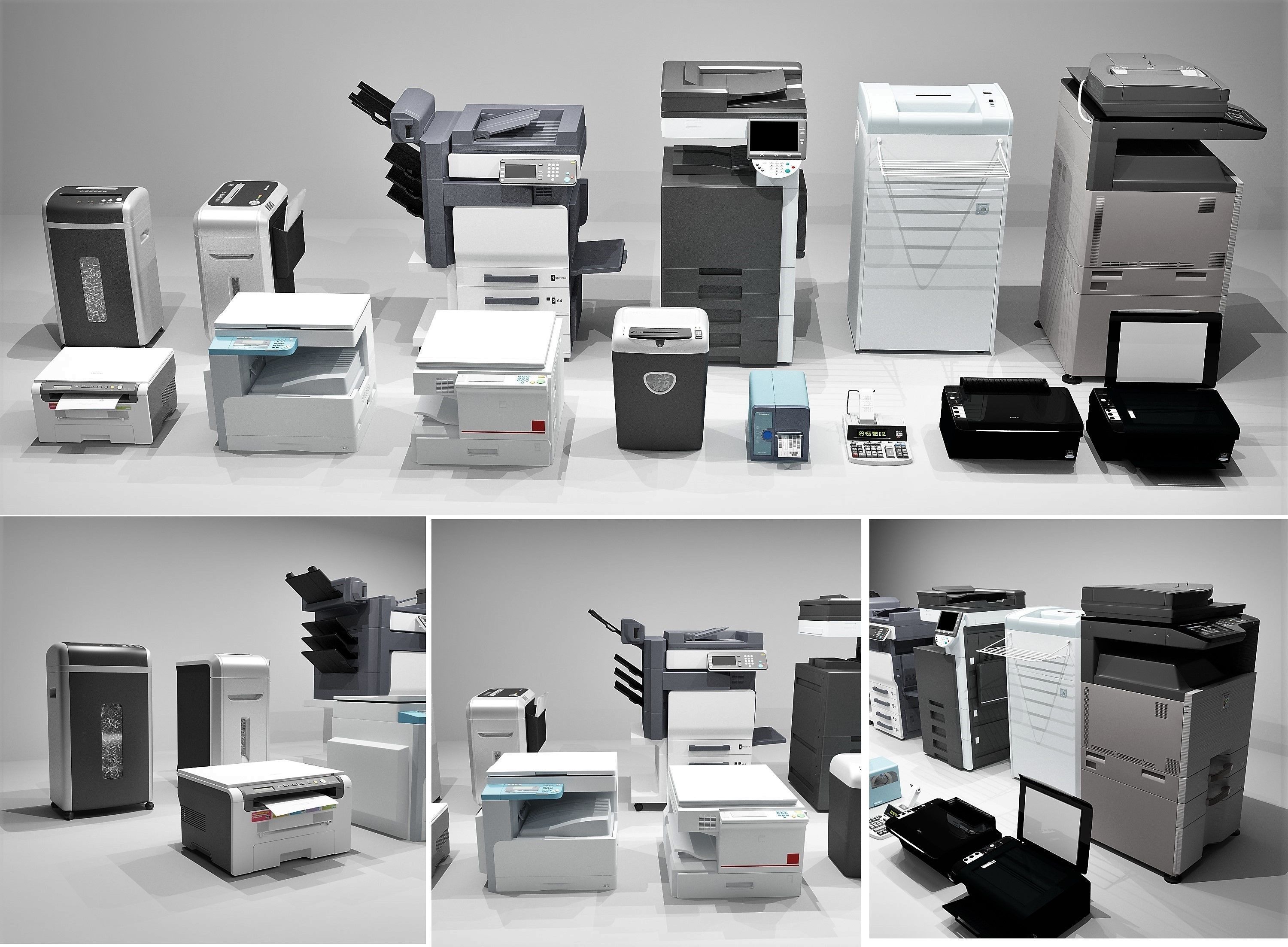 3D model Office Machines CGTrader