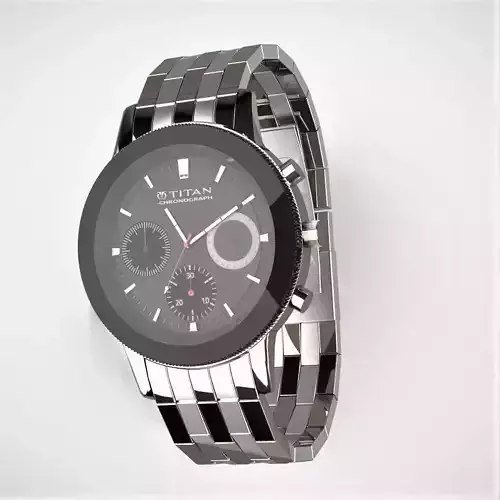 Model of  a titan watch