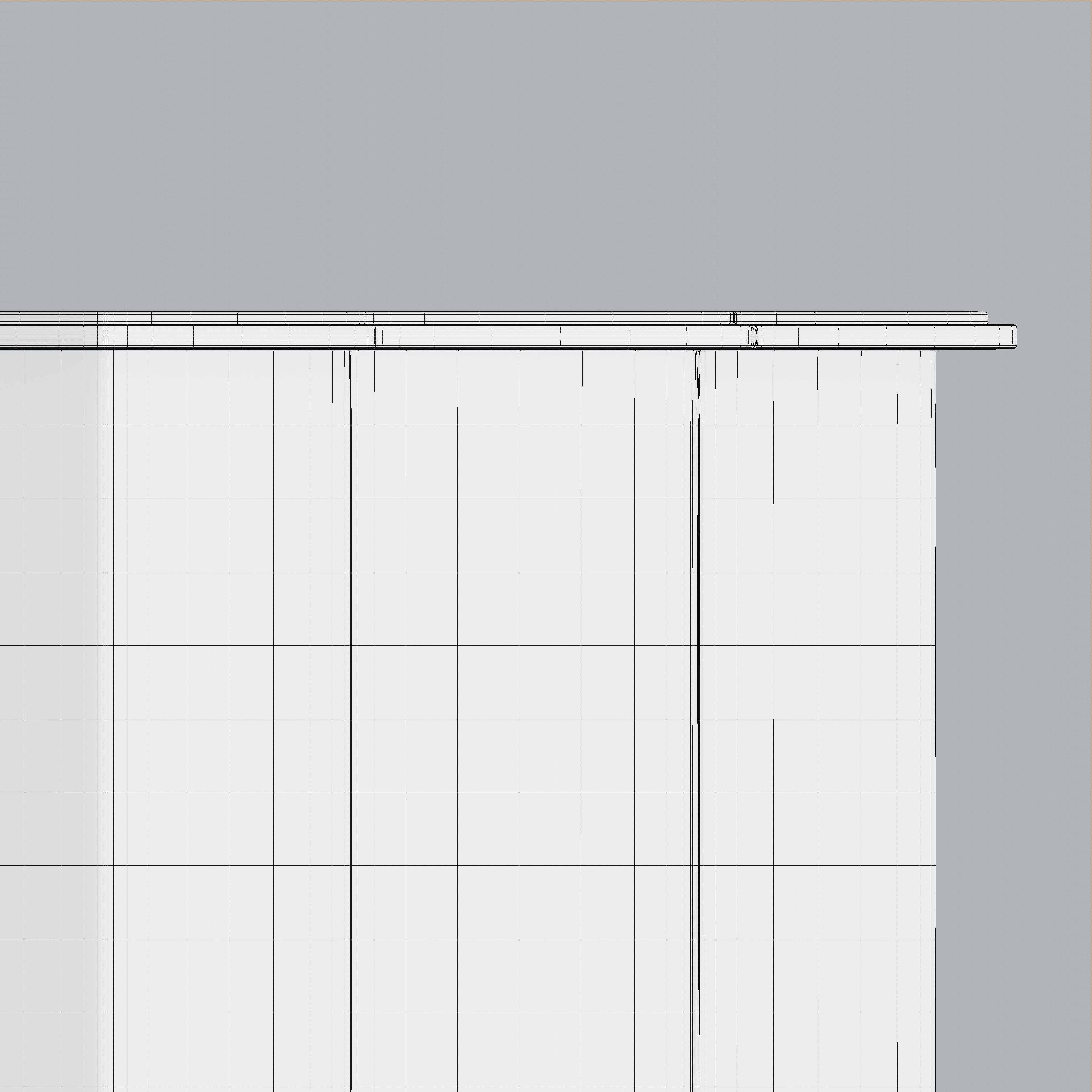 Moroccan star table 3D model_6
