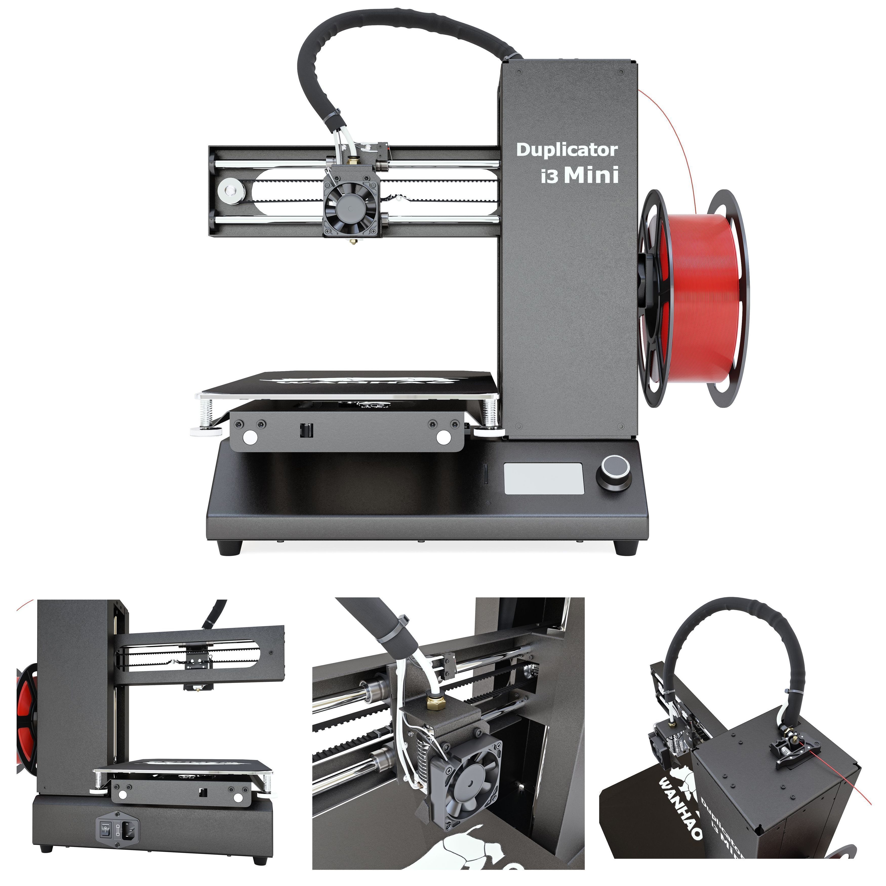 WANHAO DUBLICATOR I3 Mini 3D model_2