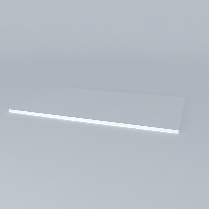 Table Textile Roberta Dacosta Free 3D model_1