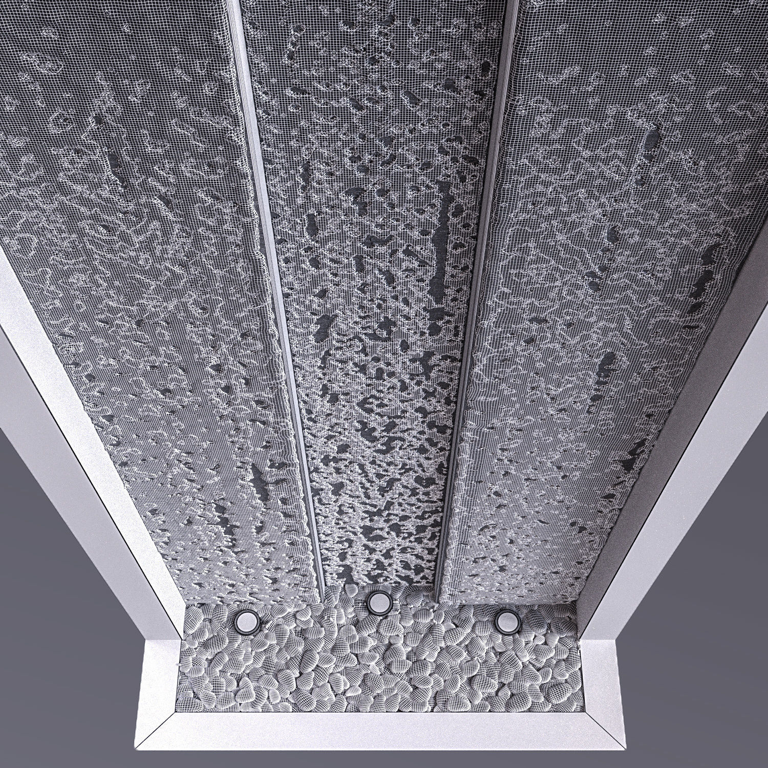 wall water   3D model_3