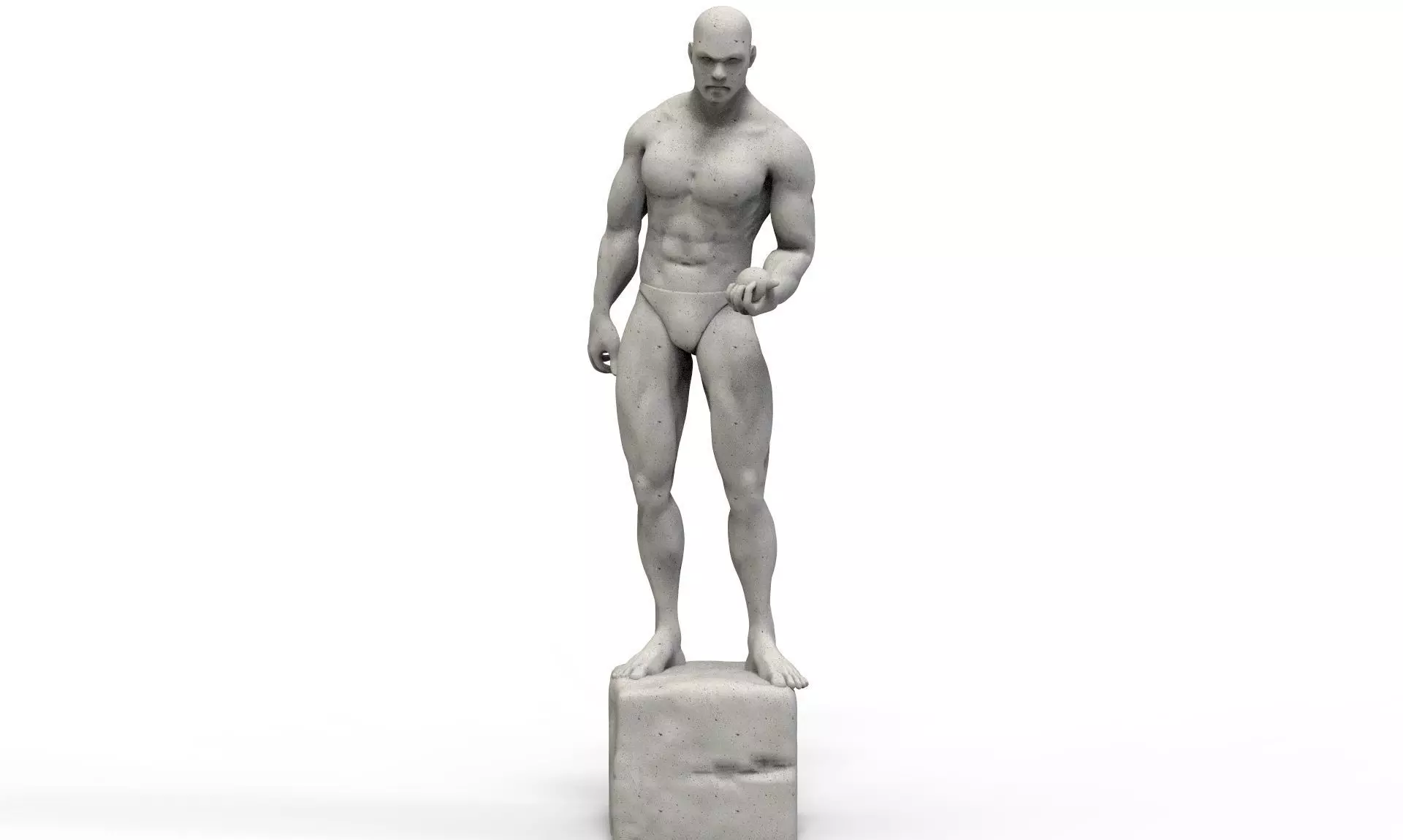 The Man Sculpture 3D print model_0