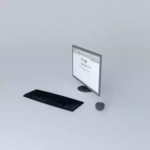 PC Desktop / Computer Free 3D model