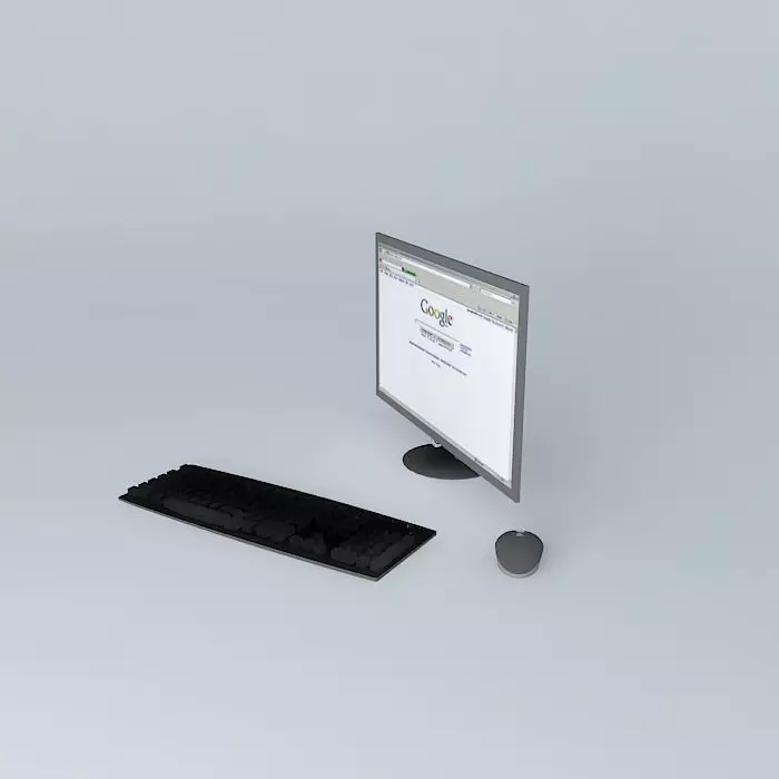 PC Desktop / Computer Free 3D model