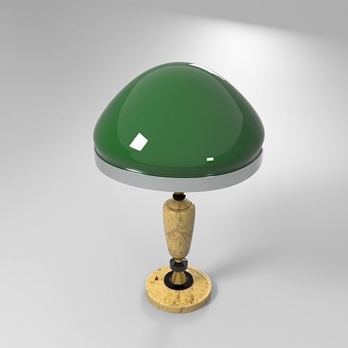 Retro Lamp 3D model
