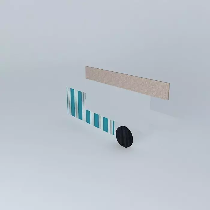 Work of Art tissue composition Free 3D model_0