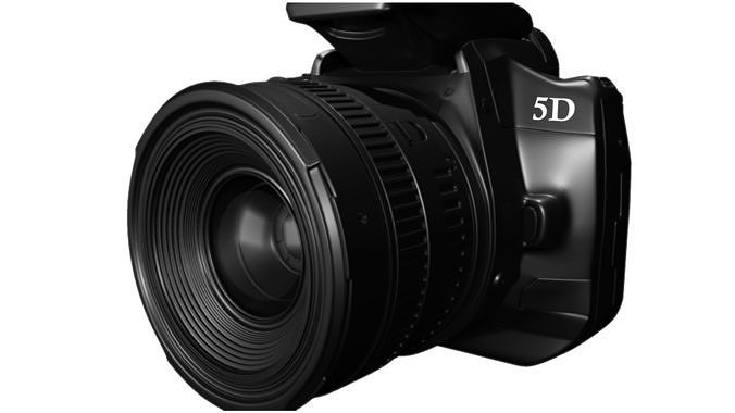 CANON   5D  CAMERA 3D model