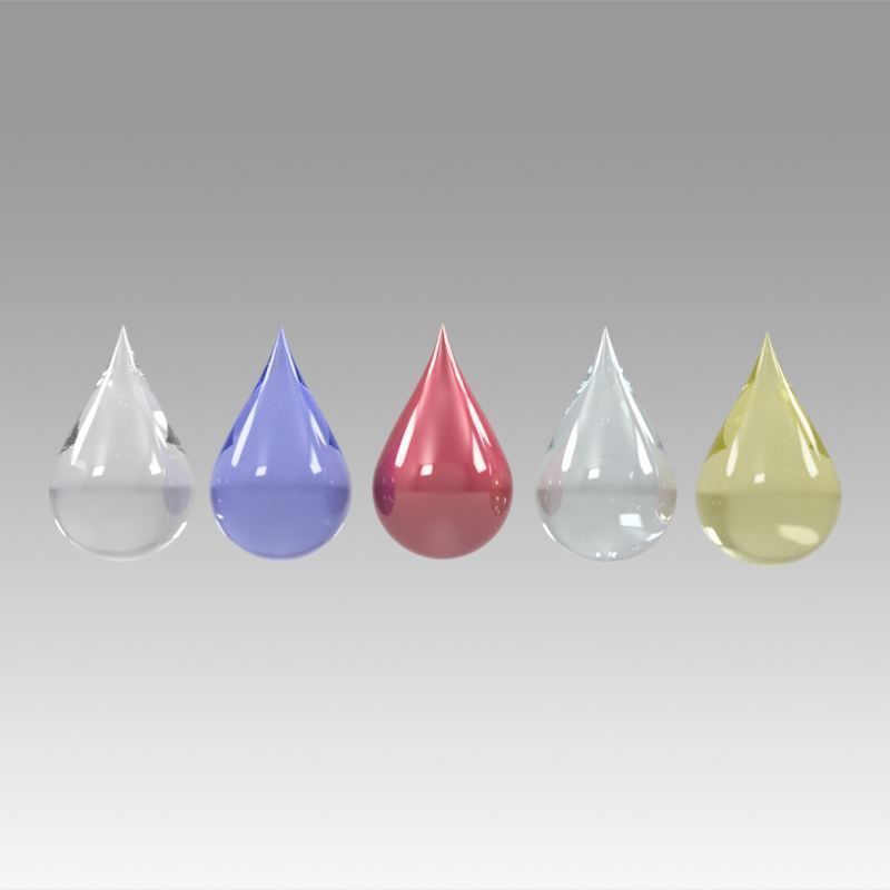 Drop set 3D model_5