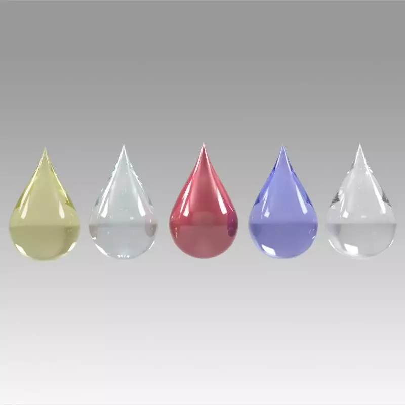 Drop set 3D model_0