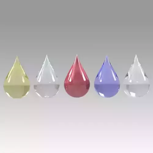 Drop set 3D model